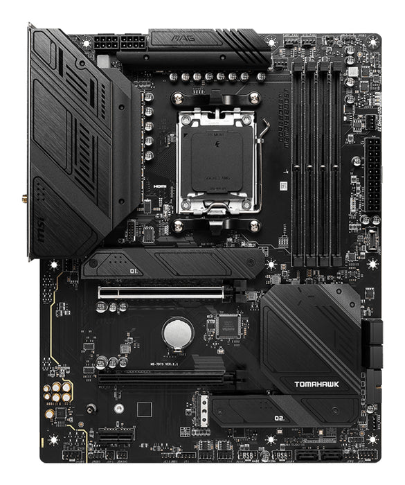 MSI MAG B650 Tomahawk WIFI AMD B650 Socket AM5 ATX