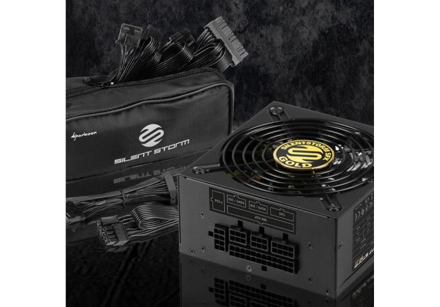 Fuente de alimentación Sharkoon SilentStorm SFX Gold