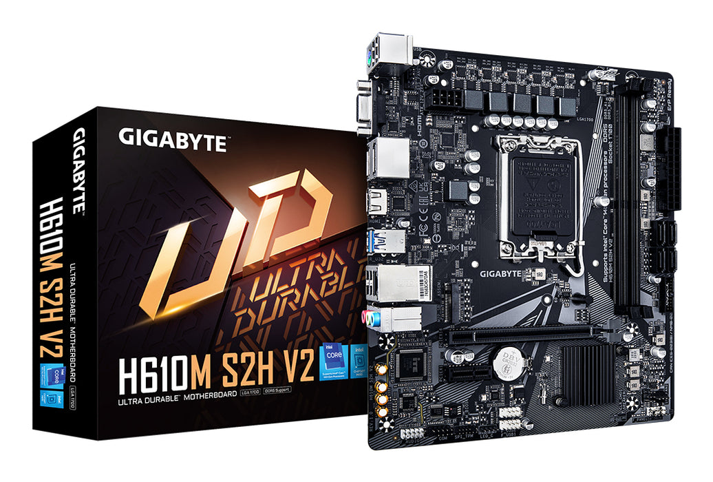 Placa base GIGABYTE H610M S2H V2