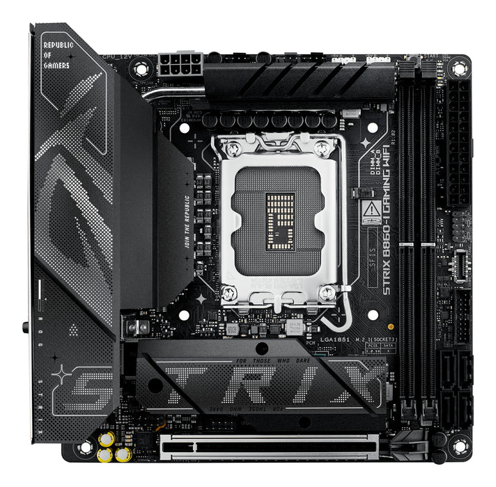 ASUS ROG STRIX B860-I GAMING WIFI Intel B860 LGA 1851 (Socket V1) mini ITX