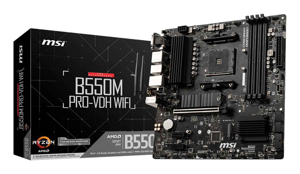 Placa base MSI B550M PRO-VDH WIFI