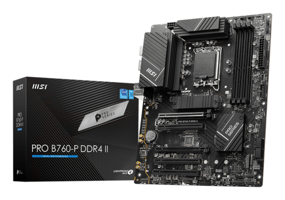 MSI PRO B760-P DDR4 II motherboard