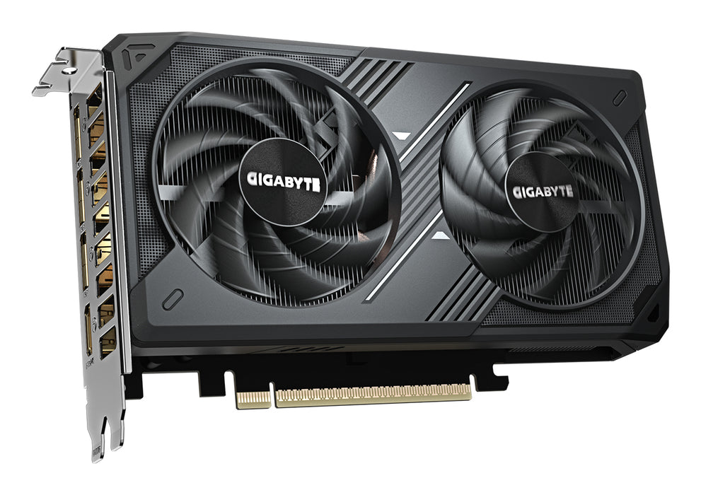 GIGABYTE GeForce RTX 5060 WINDFORCE MAX OC 8G Graphics Card - 8GB GDDR7, 128bit, PCI-E 5.0, 2512MHz Core Clock, 3 x DP, 1 x HDMI, NVIDIA DLSS 4, GV-N5060WF2MAX OC-8GD