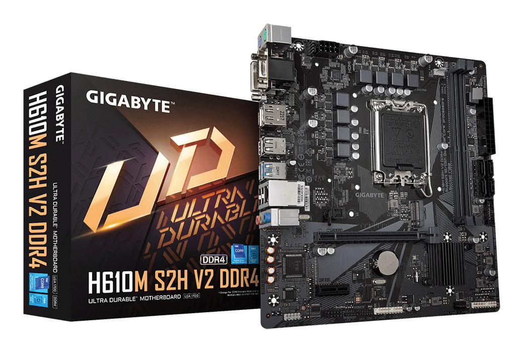 Placa base GIGABYTE H610M S2H V2 DDR4