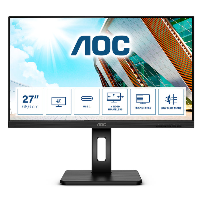 Monitor de computadora AOC U27P2CA