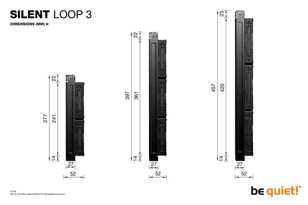 Silêncio! Silent Loop 3 240 mm