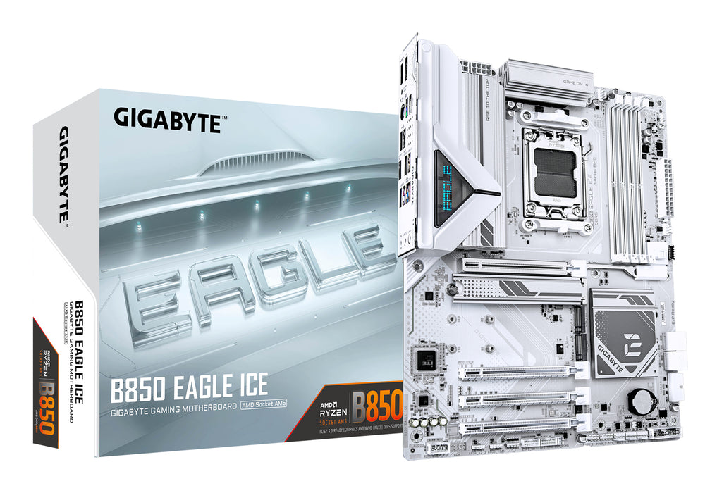 GIGABYTE B850 EAGLE ICE motherboard