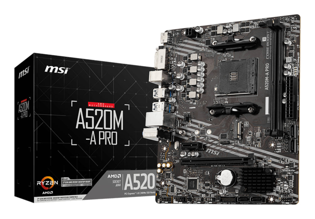 Placa base MSI A520M-A PRO