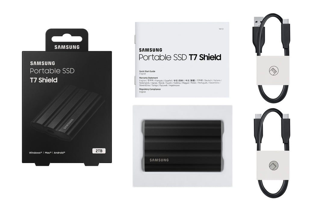 Samsung MU-PE2T0S 2 TB USB Type-C 3.2 Gen 2 (3.1 Gen 2) Black