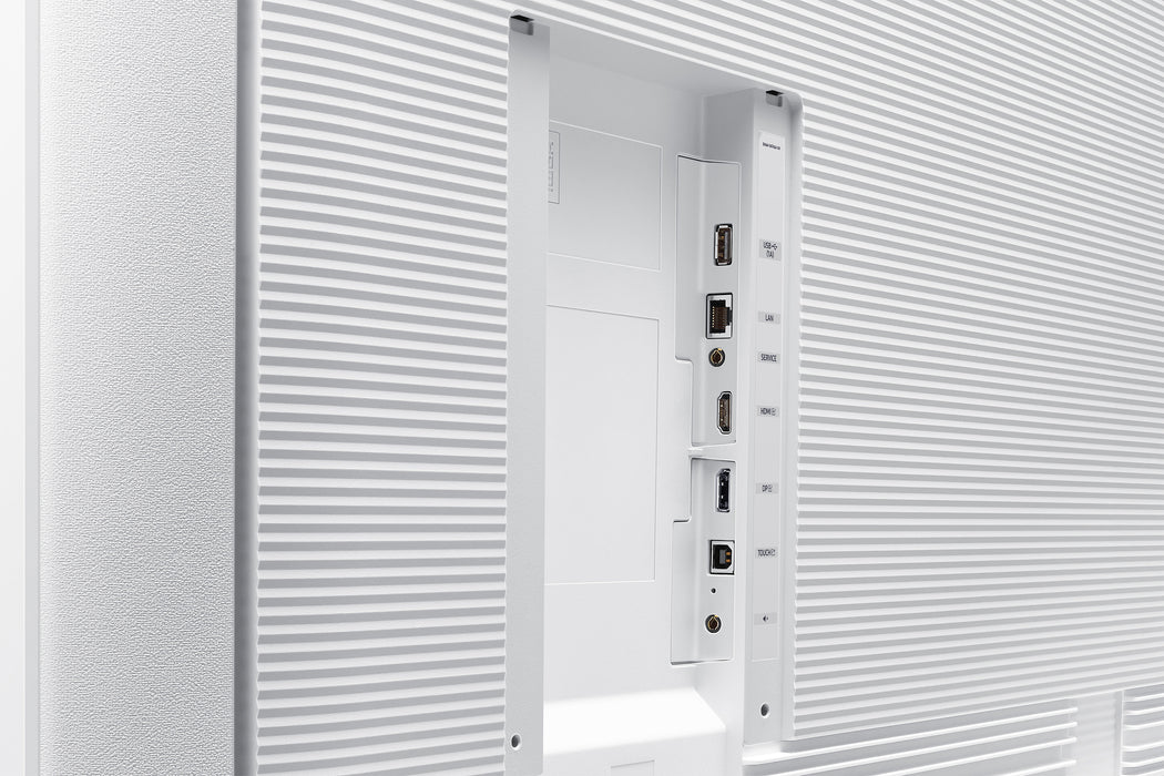 Samsung WM65B interactive whiteboard 165.1 cm (65") 3840 x 2160 pixels Touchscreen Grey, White