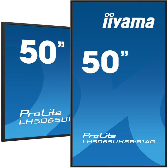 Visor de sinalização iiyama LH5065UHSB-B1AG
