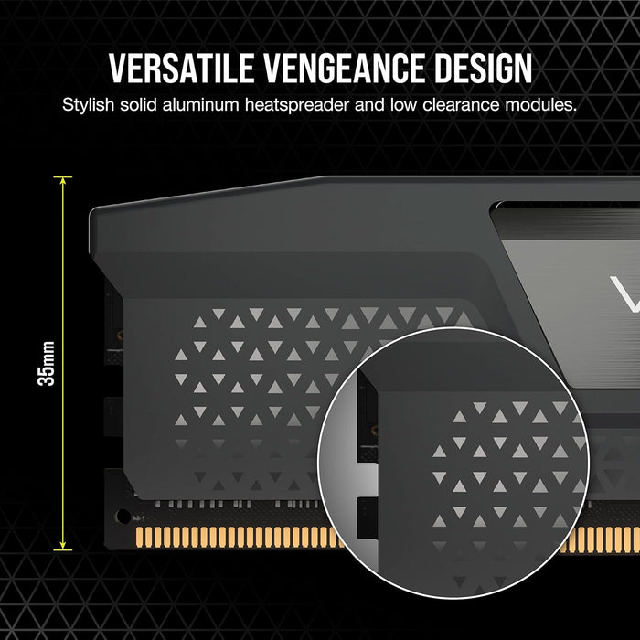 Corsair Vengeance RGB CMK32GX5M2B6400Z36 memory module