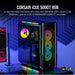 CORSAIR iCUE MIDI 5000T RGB BLACK ATX - EATX