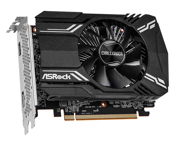 Asrock AMD Radeon™ RX 6400 Challenger ITX de 4 GB