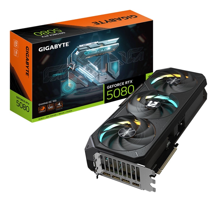 GIGABYTE GeForce RTX 5080 GAMING OC 16G