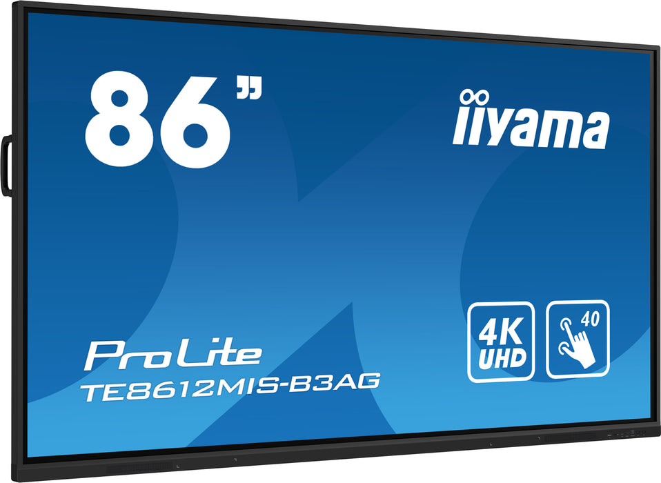Pantalla de señalización iiyama TE8612MIS-B3AG