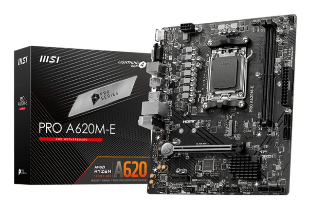 Placa base MSI PRO A620M-E