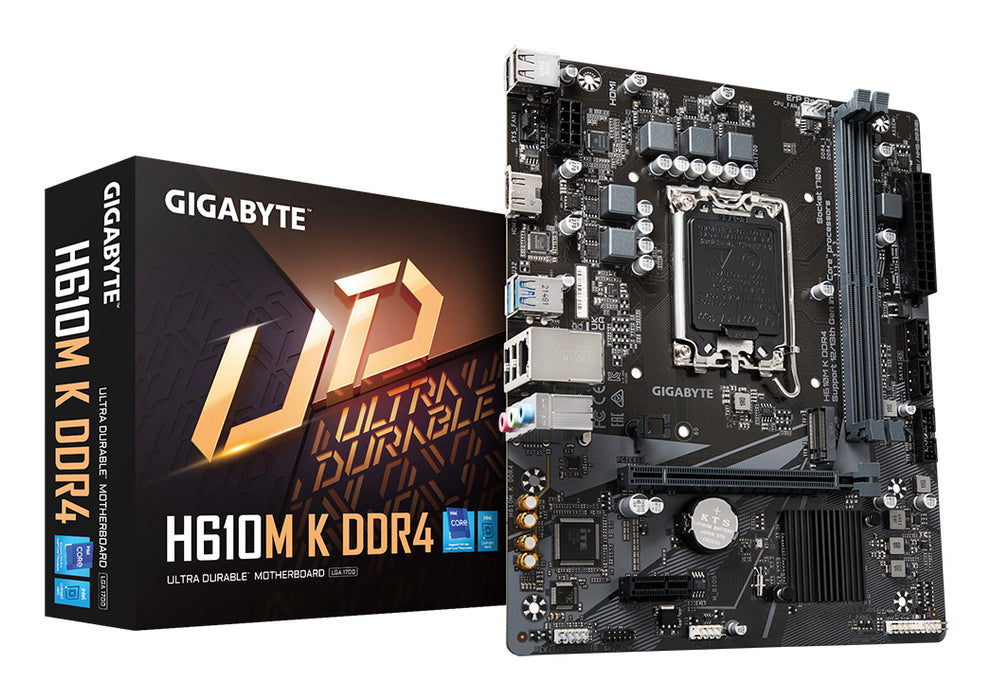 Placa base GIGABYTE H610M K DDR4