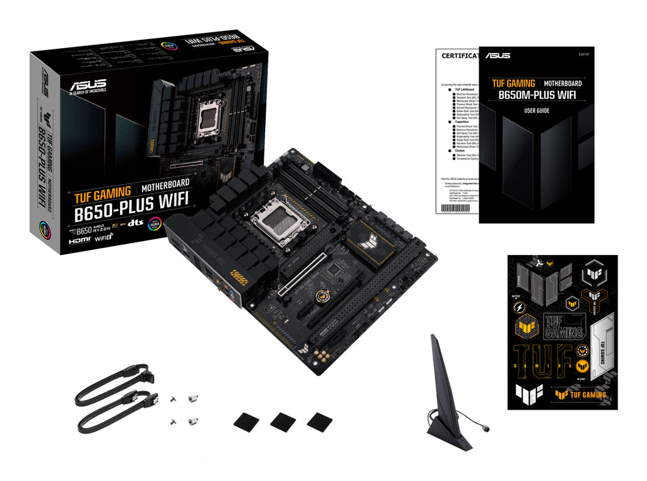 ASUS TUF GAMING B650-PLUS WIFI AMD B650 Socket AM5 ATX