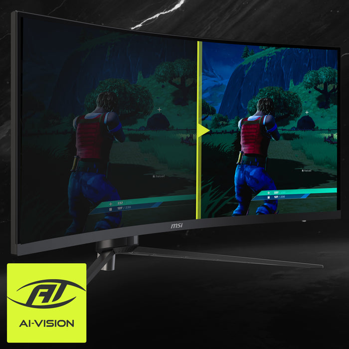 MSI MAG 345CQRDE computer monitor 86.4 cm (34") 3440 x 1440 pixels UltraWide Dual Quad HD Black