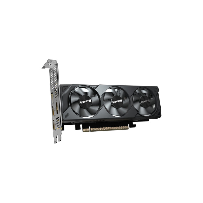 GIGABYTE GeForce RTX 5050 OC Low Profile 8G Graphics Card - 8GB GDDR6, 128bit, PCI-E 5.0, 2587MHz Core Clock, 2 x DP, 2 x HDMI, NVIDIA DLSS 4, GV-N5050OC-8GL