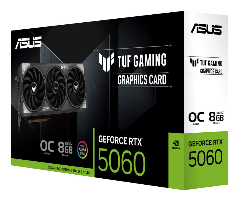 ASUS TUF Gaming TUF-RTX5060-O8G-GAMING NVIDIA GeForce RTX 5060 8 GB GDDR7