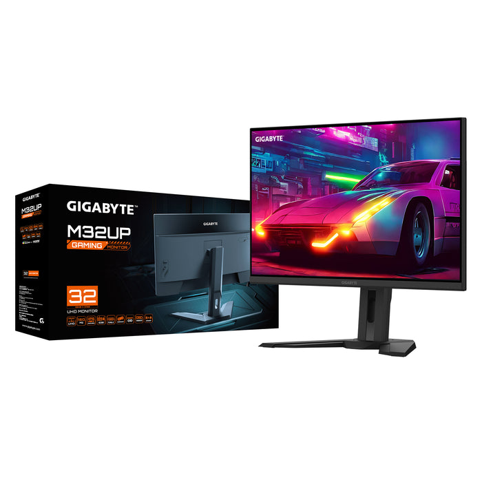 GIGABYTE M32UP 31.5" UHD Gaming Monitor - 3840 x 2160, 160 Hz, 1ms, 350 cd/m², AMD FreeSync Premium Pro, DisplayHDR 400, HDMI 2.1, Displayport 1.4