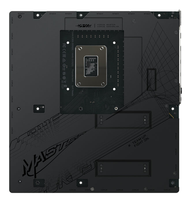 GIGABYTE Z890 AORUS MASTER AI TOP Motherboard - Supports Intel Core Ultra (Series 2) CPUs, 20+1+2 phases VRM, up to 9500MHz DDR5 (OC), PCIe 5.0 M.2, Wi-Fi 7, Thunderbolt 4