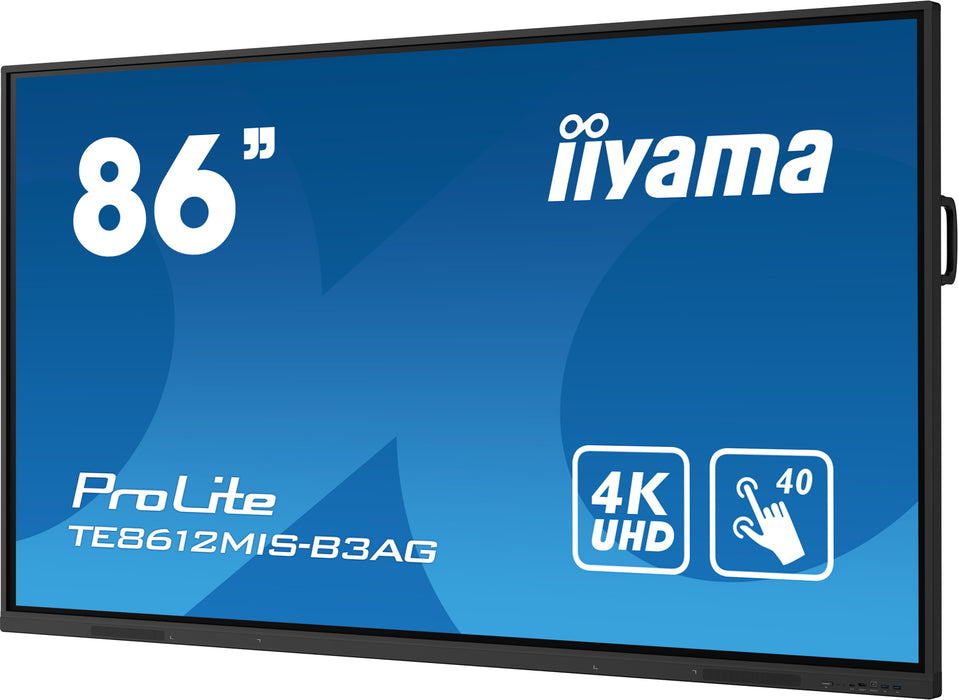 Pantalla de señalización iiyama TE8612MIS-B3AG