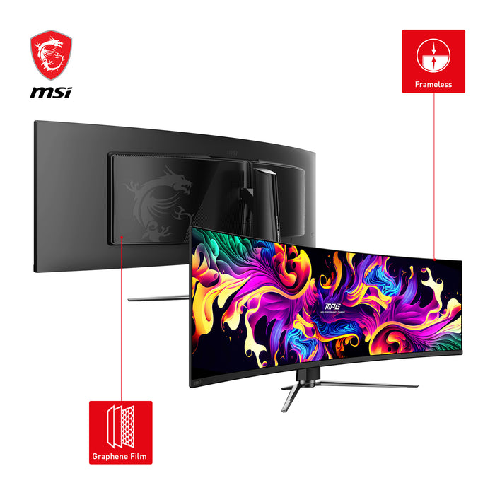 MSI MPG 491CQPDE QD-OLED computer monitor