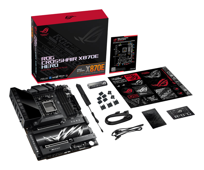 ASUS ROG CROSSHAIR X870E HERO AMD X870E Socket AM5 ATX