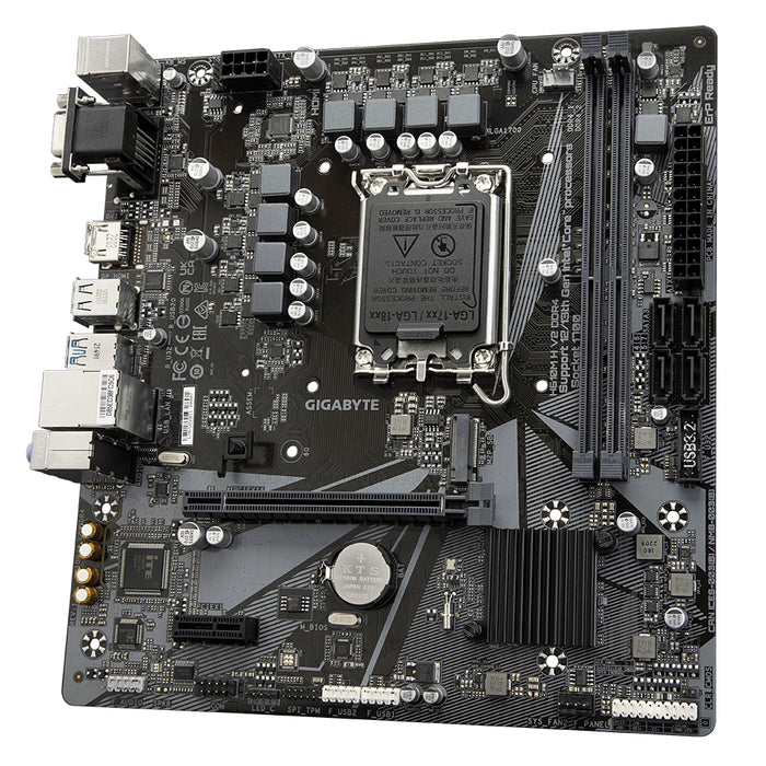 GIGABYTE H610M H V2 DDR4 motherboard