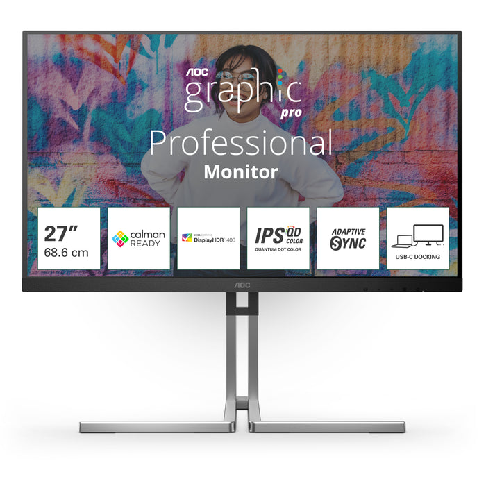 Monitor de computadora AOC Q27U3CV