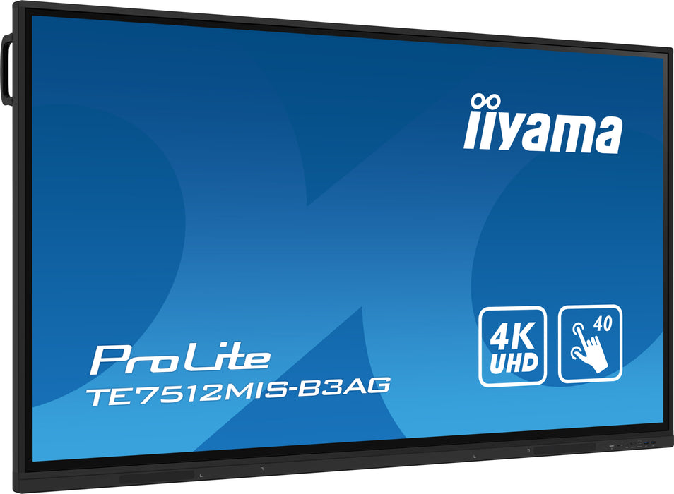 Pantalla de señalización iiyama TE7512MIS-B3AG