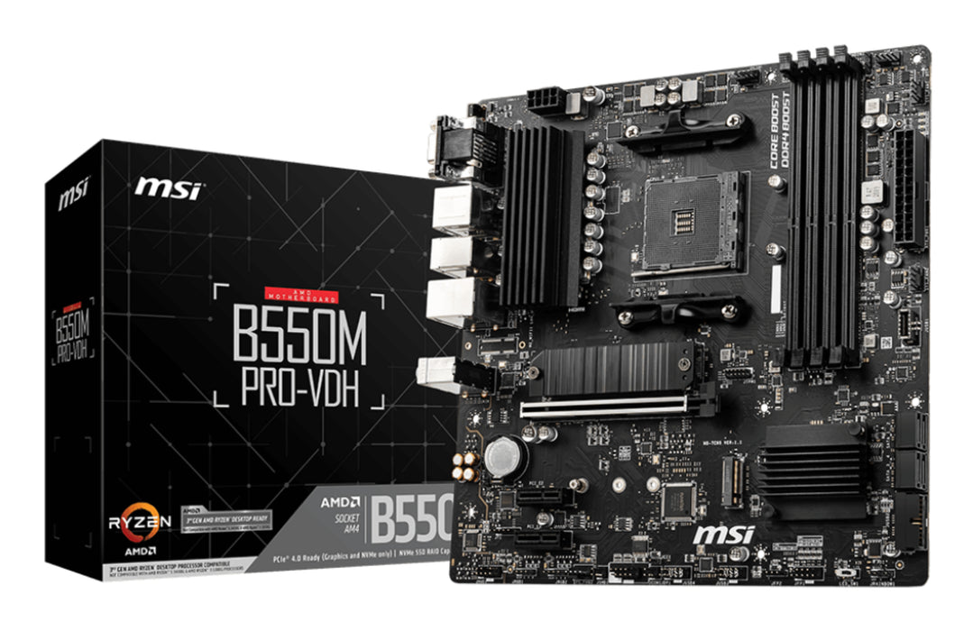 Placa base MSI B550M PRO-VDH