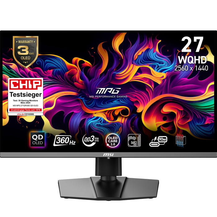 Monitor de computadora MSI MPG 271QRXDE QD-OLED