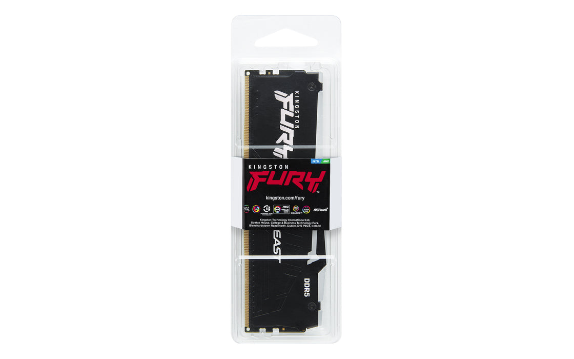 Kingston Technology FURY Beast 16GB 5200MT/s DDR5 CL40 DIMM RGB