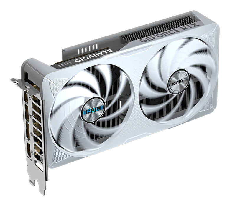 GIGABYTE GeForce RTX 5060 Ti EAGLE OC ICE 8G Graphics Card - 8GB GDDR7, 128bit, PCI-E 5.0, 2617MHz Core Clock, 3 x DisplayPort, 1 x HDMI, GV-N506TEAGLEOC ICE-8GD