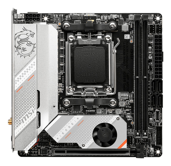 MSI MPG B650I EDGE WIFI motherboard AMD B650 Socket AM5 mini ATX