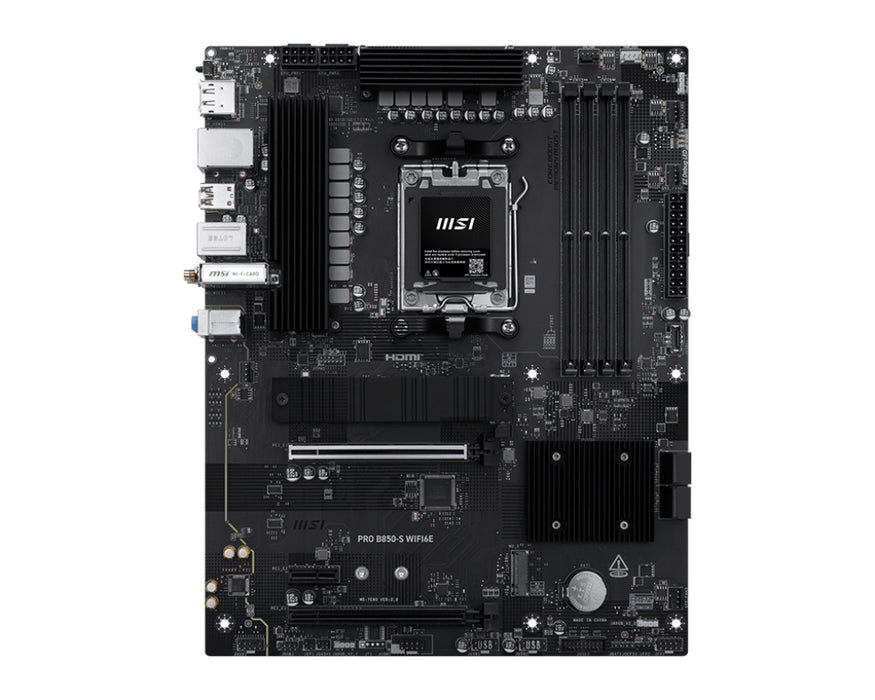 MSI PRO B850-S WIFI6E motherboard AMD B850 Socket AM5 ATX