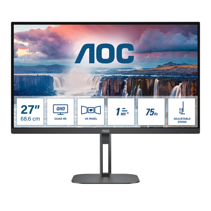 Monitor de computadora AOC V5 Q27V5N/BK