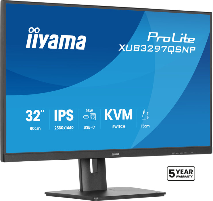 iiyama ProLite XUB3297QSNP-B1 computer monitor