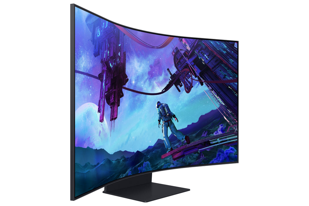 Samsung G97NC computer monitor 139.7 cm (55") 3840 x 2160 pixels 4K Ultra HD LED Black