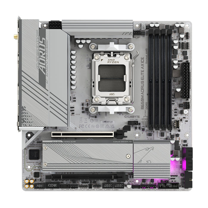 GIGABYTE B650M AORUS ELITE AX ICE motherboard