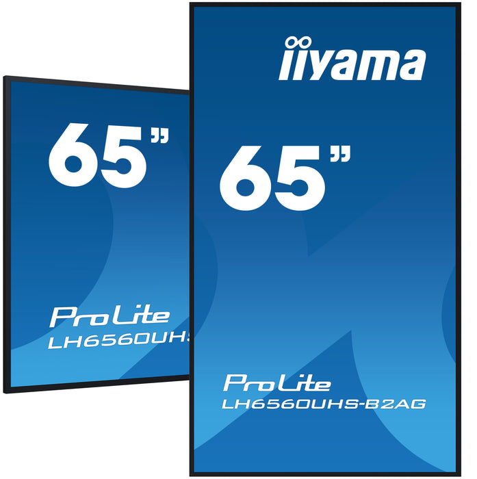 Pantalla de señalización iiyama LH6560UHS-B2AG