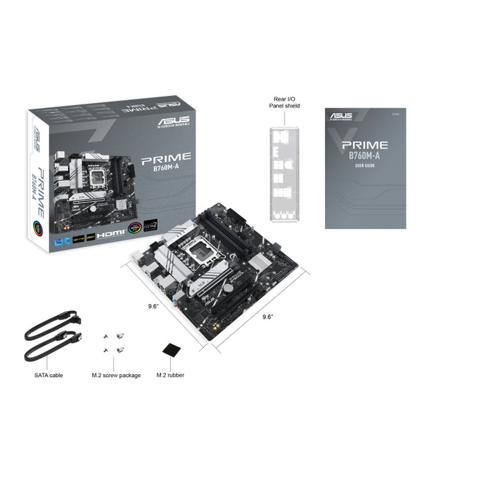 ASUS PRIME B760M-A-CSM Intel B760 LGA 1700 micro ATX