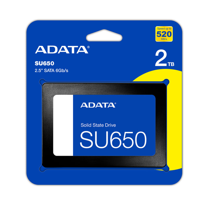 ADATA SU650 2 TB 2.5" Serial ATA III 3D NAND