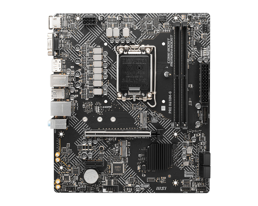 Placa base MSI PRO H610M-G