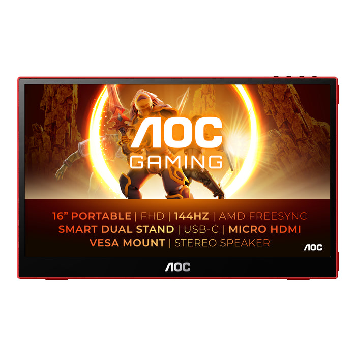 Televisor/monitor portátil AOC 16G3