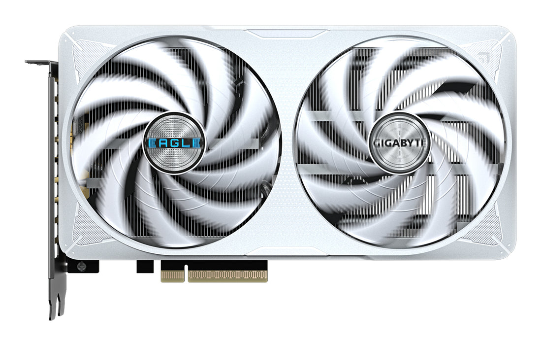GIGABYTE GeForce RTX 5060 Ti EAGLE OC ICE 8G Graphics Card - 8GB GDDR7, 128bit, PCI-E 5.0, 2617MHz Core Clock, 3 x DisplayPort, 1 x HDMI, GV-N506TEAGLEOC ICE-8GD